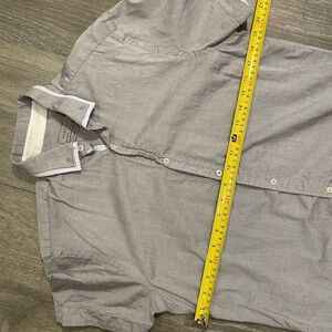 Zara Light Gray Shirt Jacket